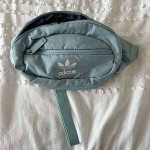 Adidas Originals Unisex National Waist Pack, light blue/white, One Size